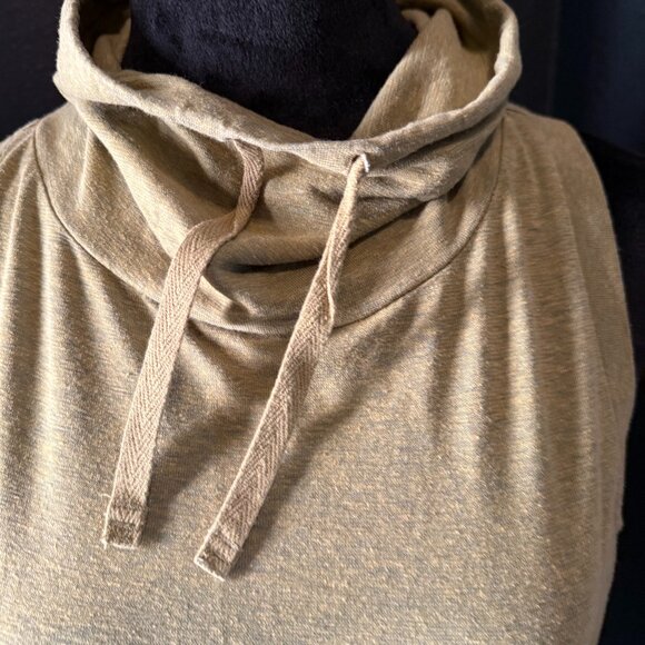 Prana Women Tank Green Cowl Neck Sleeveless Size XS - Picture 4 of 9